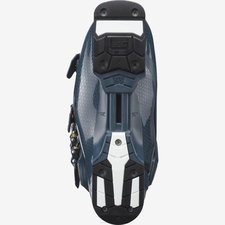 T8841174 Salomon benzin kék-arany-fekete férfi on-piste csizma s/pro 100 benzin kék-arany-fekete