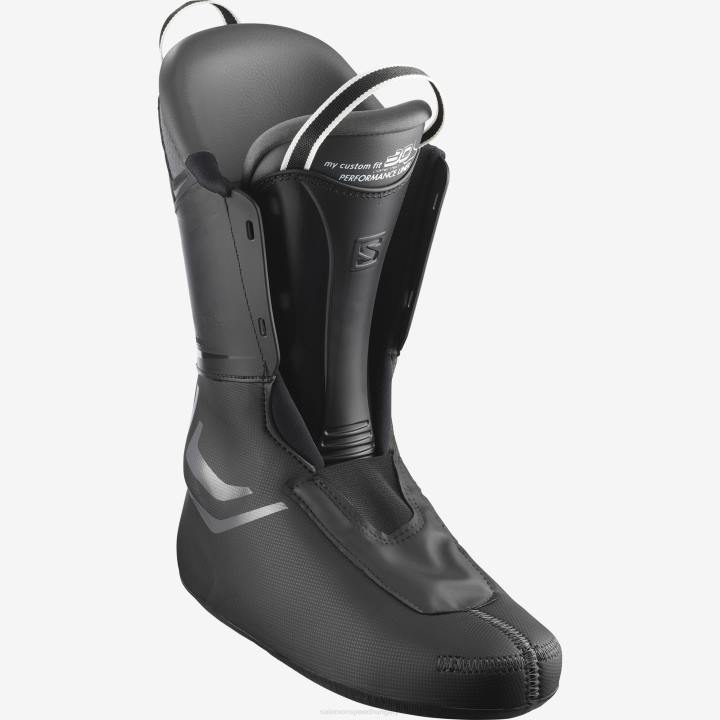 T8841175 Salomon fekete-belluga-sötét ezüst férfi on-piste csizma s/pro 100 fekete-belluga-sötét ezüst