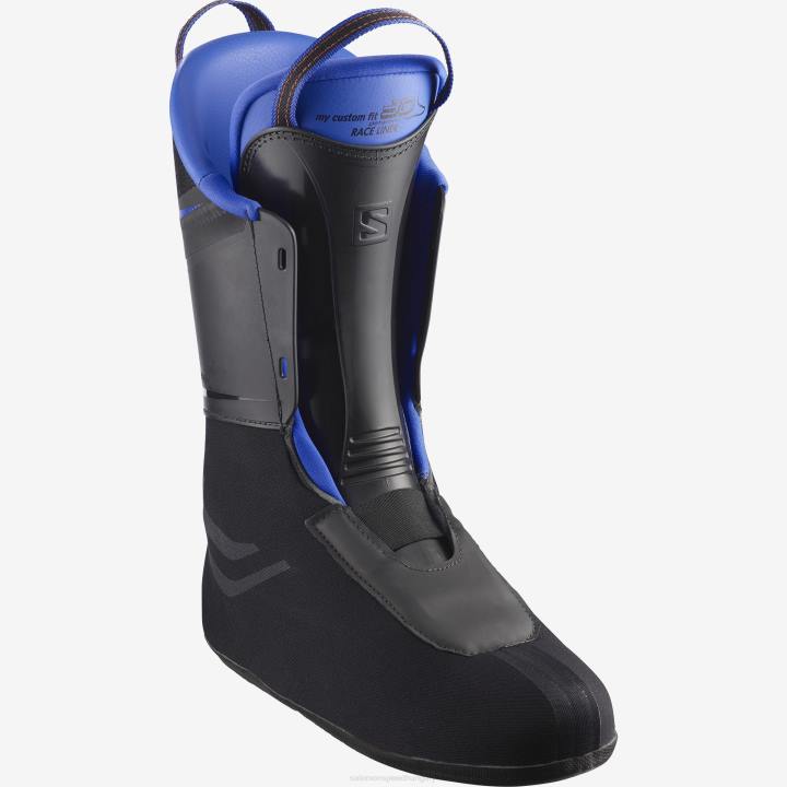 T8841177 Salomon fekete-faj kék-piros férfi on-piste csizma s/pro hv 130 black-race kék-piros