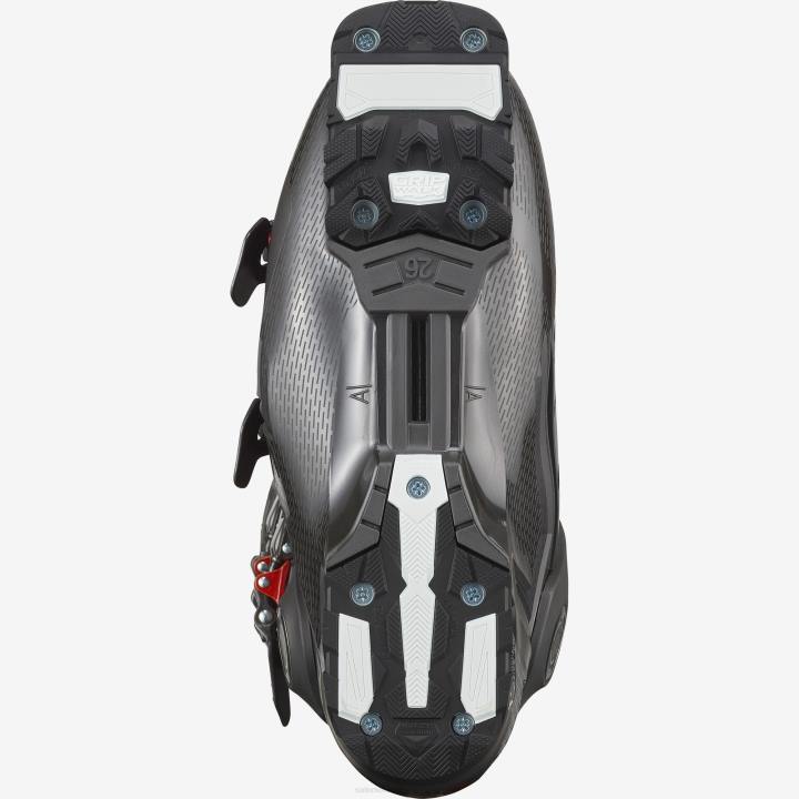 T8841179 Salomon beluga metál-vörös metál férfi on-piste csizma s/pro hv 120 beluga metál-piros metál