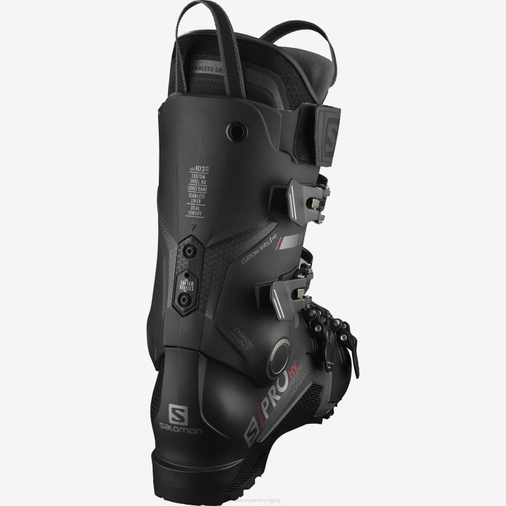T8841180 Salomon fekete-vörös-belluga férfi on-piste csizma s/pro hv 120 fekete-piros-belluga