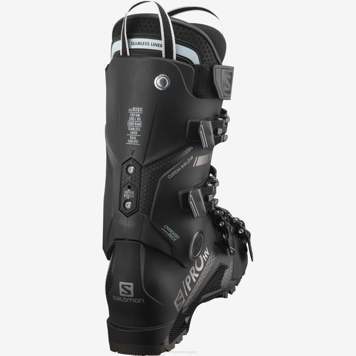 T8841181 Salomon fekete-belluga-szürke férfi on-piste csizma s/pro hv 100 fekete-belluga-szürke