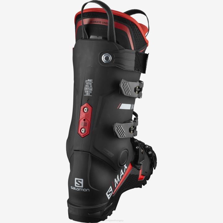 T8841188 Salomon fekete-piros-fehér férfi on-piste csizma s/max 100 fekete-piros-fehér