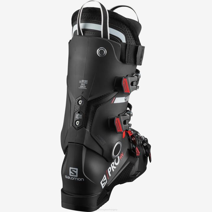 T8842167 Salomon fekete-piros-fehér férfi on-piste csizma s/pro hv 90 ic fekete-piros-fehér
