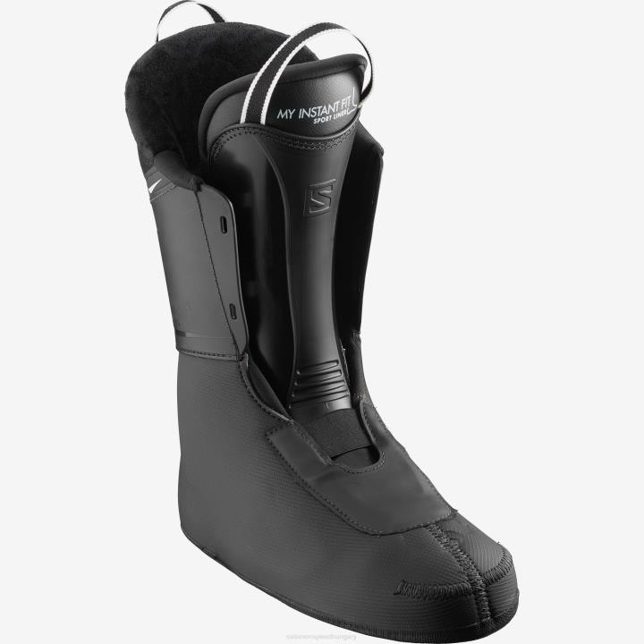 T8842167 Salomon fekete-piros-fehér férfi on-piste csizma s/pro hv 90 ic fekete-piros-fehér