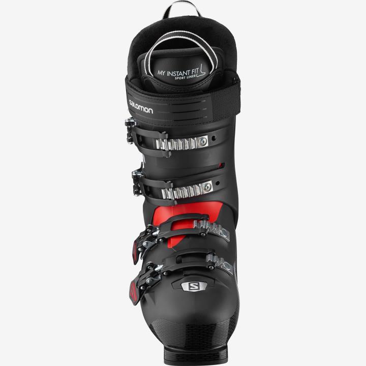 T8842167 Salomon fekete-piros-fehér férfi on-piste csizma s/pro hv 90 ic fekete-piros-fehér