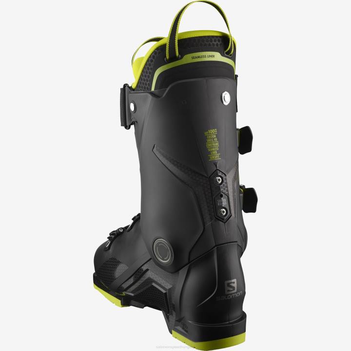 T8842948 Salomon fekete/savzöld/sötétezüst metál05 s pro 110 gw sícipő férfi - d2x fekete sav zöld sötét ezüst metál05