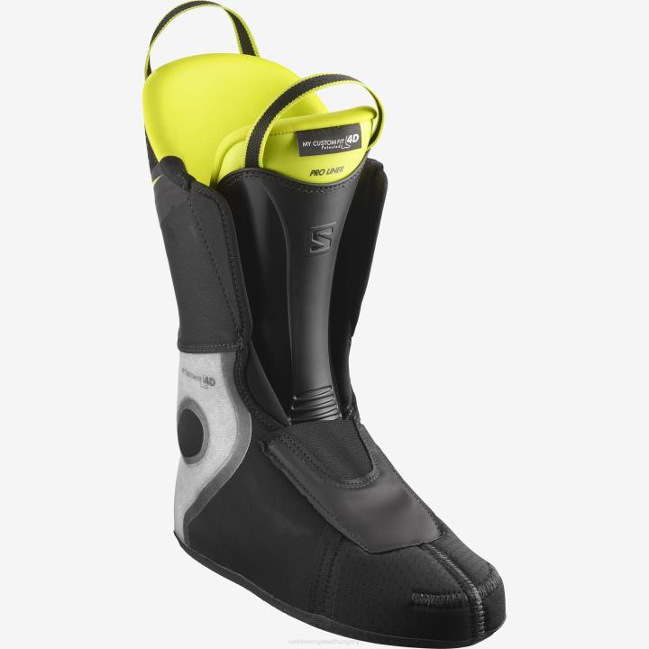 T8842948 Salomon fekete/savzöld/sötétezüst metál05 s pro 110 gw sícipő férfi - d2x fekete sav zöld sötét ezüst metál05
