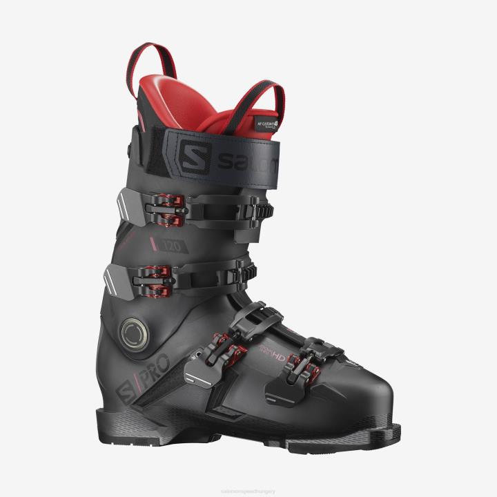 T8842949 Salomon beluga/piros/fekete s pro 120 gw sícipő férfi - d2x belluga piros fekete