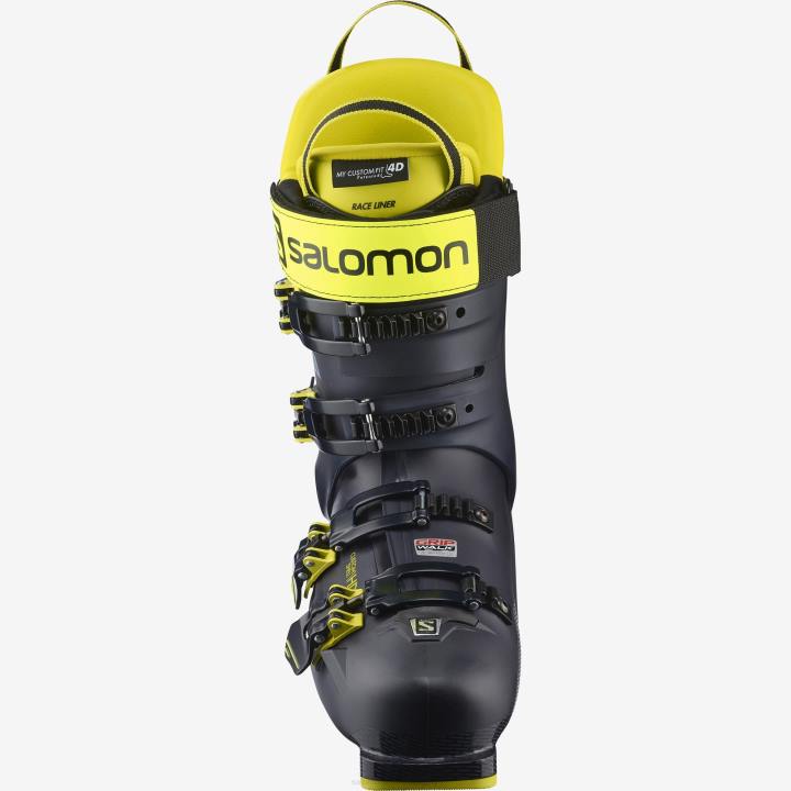 T8842950 Salomon éjszakai égbolt/biztonsági sárga/középkori kék s pro 130 gw sícipő férfi - d2x éjszakai égbolt biztonság sárga középkori kék