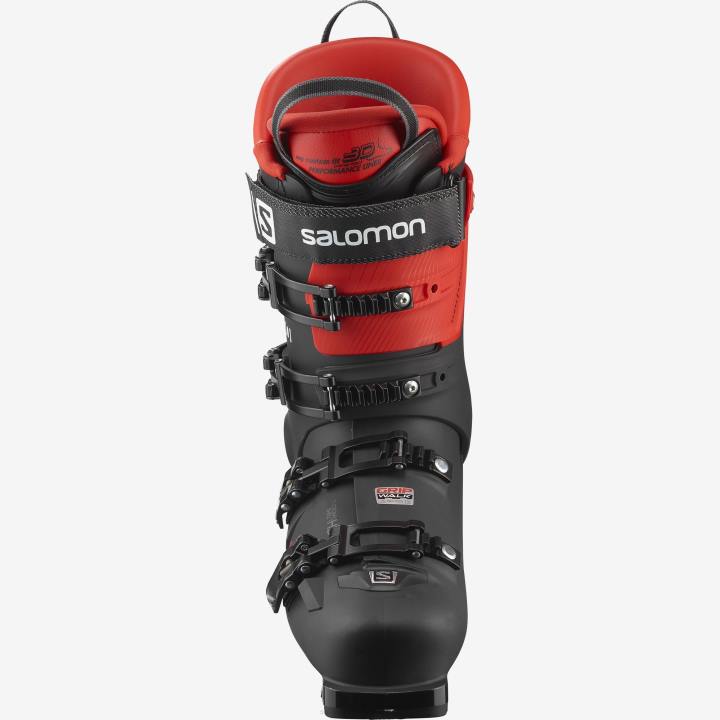 T8842951 Salomon fekete/piros/fehér s max 100 gw sícipő férfi - d2x fekete piros fehér