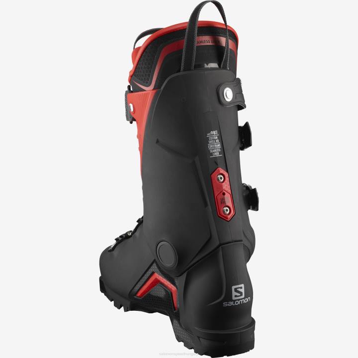 T8842951 Salomon fekete/piros/fehér s max 100 gw sícipő férfi - d2x fekete piros fehér