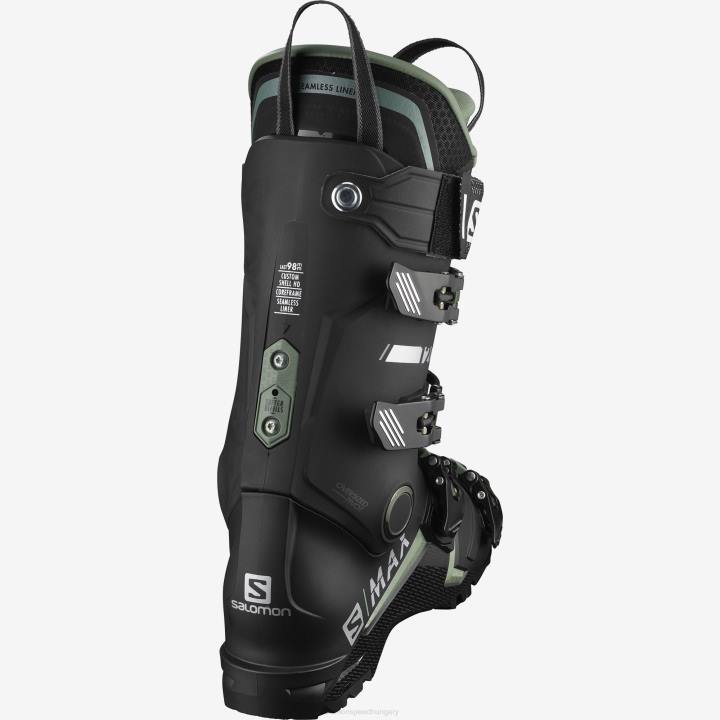 T8842953 Salomon fekete/olajzöld/ezüst s max 120 gw férfi sícipő - d2x fekete olajzöld ezüst