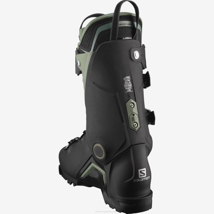T8842953 Salomon fekete/olajzöld/ezüst s max 120 gw férfi sícipő - d2x fekete olajzöld ezüst