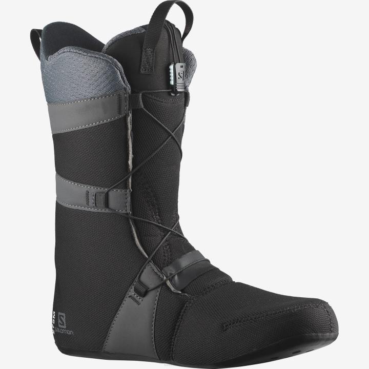 T8841386 Salomon fekete-mágnes férfi snowboard csizma dialog dual boa széles jp black-magnet