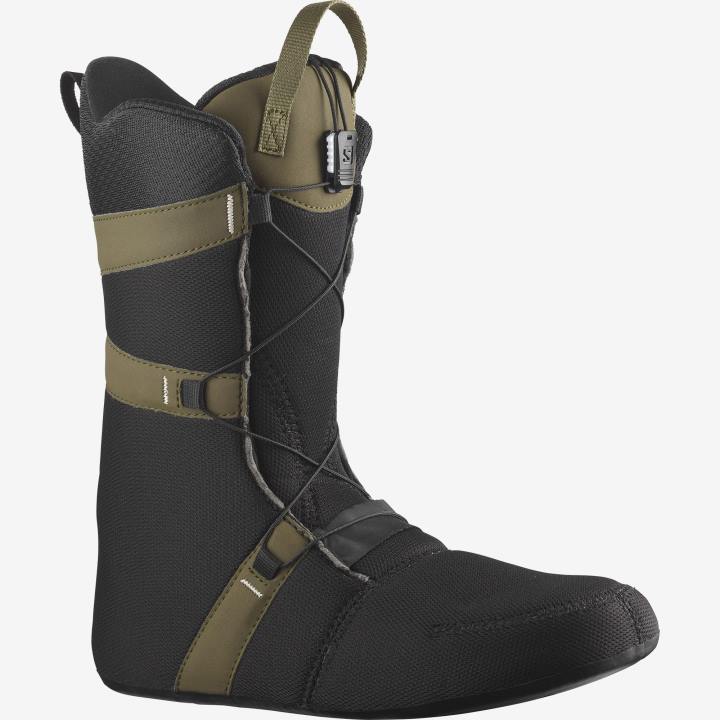 T8841387 Salomon olíva éjfekete-vetiver férfi snowboard csizma párbeszéd dual boa olíva éjfekete-vetiver