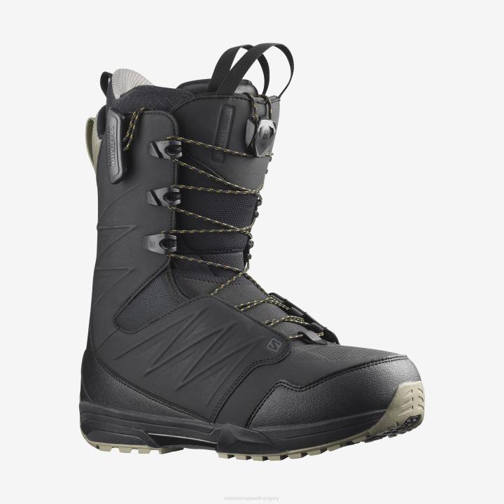 T8841389 Salomon fekete-vetiver férfi snowboard csizma synapse széles fekete-vetiver
