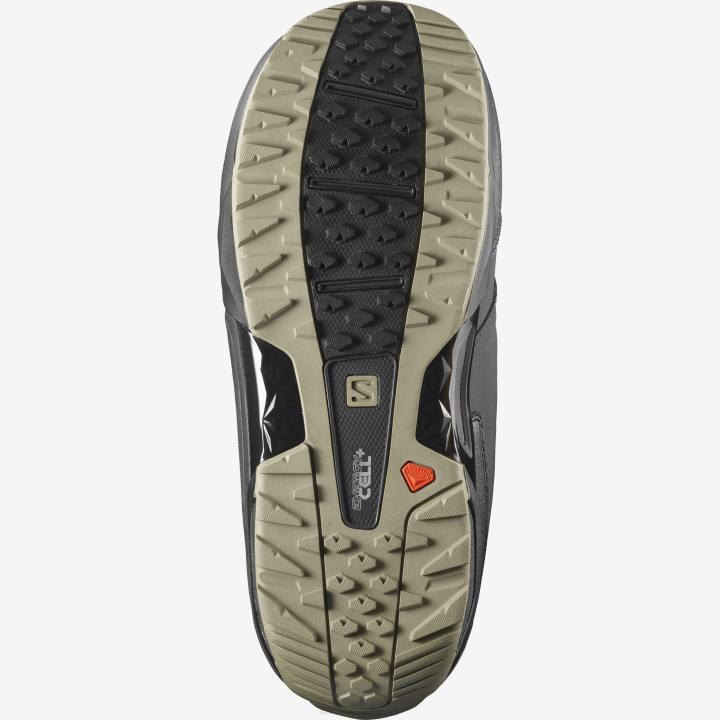 T8841389 Salomon fekete-vetiver férfi snowboard csizma synapse széles fekete-vetiver