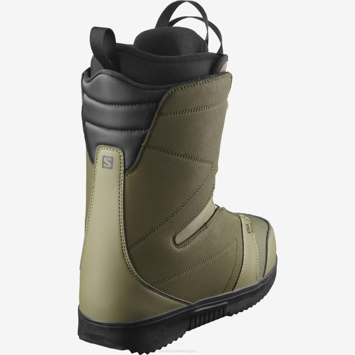 T8841394 Salomon olajbogyó éjszakai-vetiver-fekete férfi snowboard csizma frakció boa oliva éjszakai-vetiver-fekete