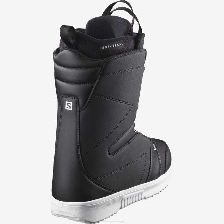 T8841395 Salomon fekete-fehér férfi snowboard csizma frakció boa fekete-fehér