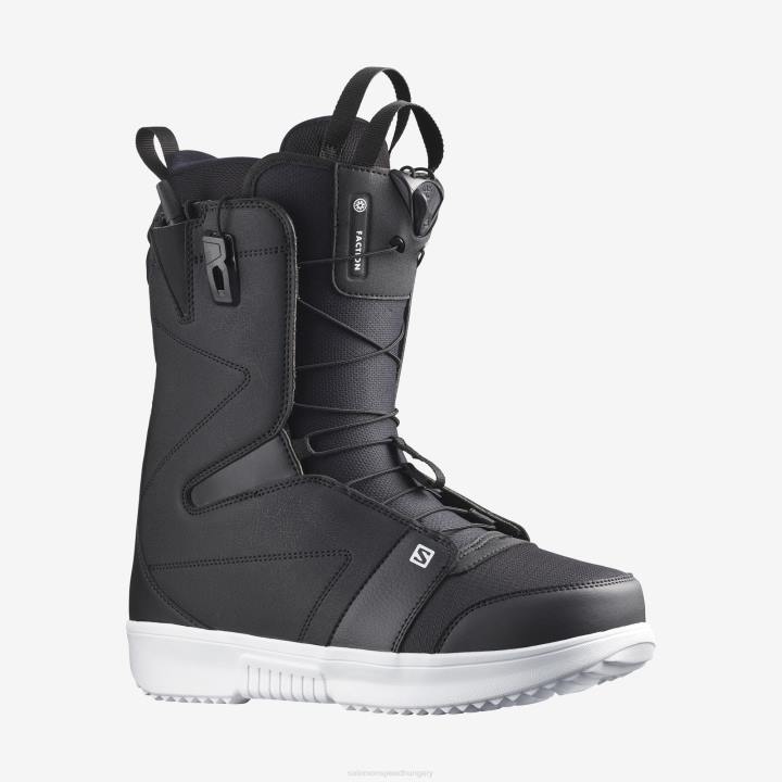 T8841396 Salomon fekete-fehér férfi snowboard csizma frakció fekete-fehér