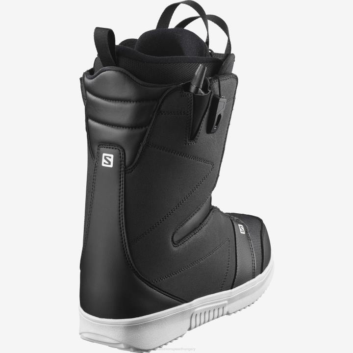 T8841396 Salomon fekete-fehér férfi snowboard csizma frakció fekete-fehér