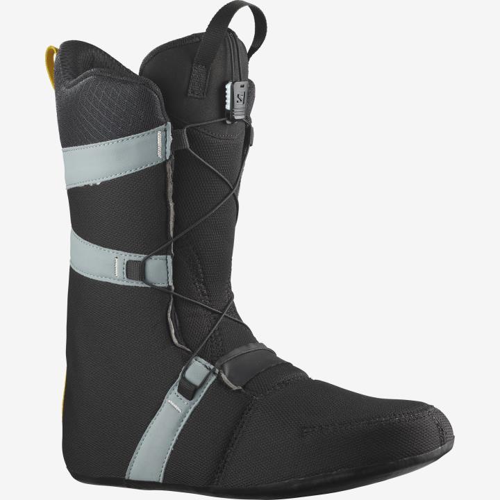 T8841397 Salomon katona-fekete-fehér férfi snowboard csizma párbeszédes csipke sj boa trooper-fekete-fehér