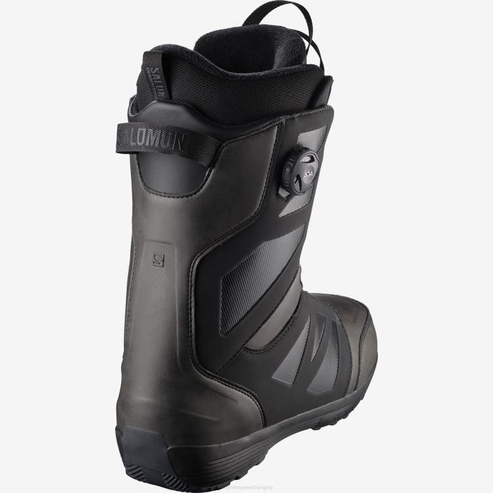 T8842173 Salomon fekete férfi snowboard csizma launch boa sj boa fekete