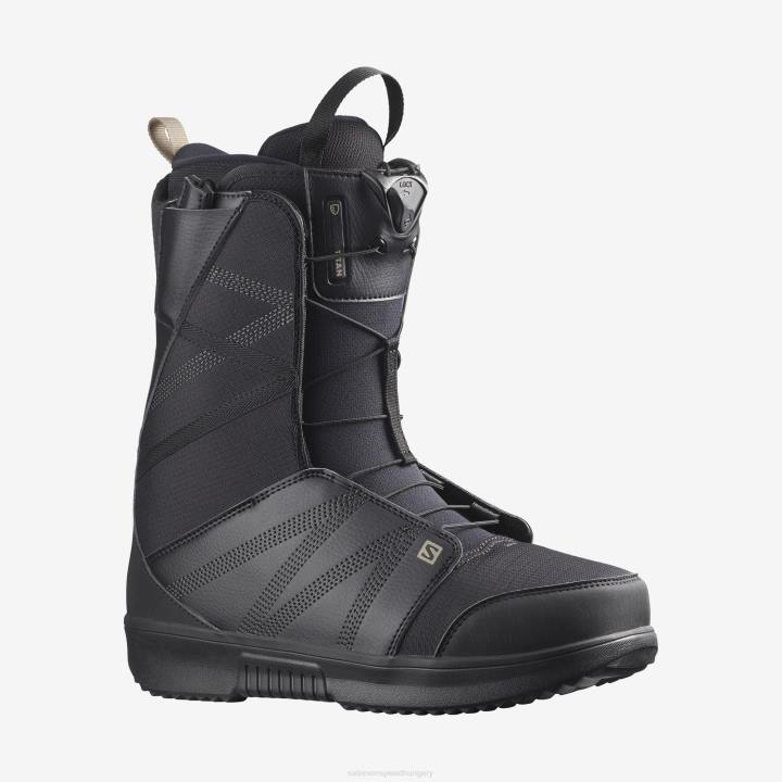 T8842178 Salomon feketére pörkölt kesudió férfi snowboard csizma titán feketére sült kesudió