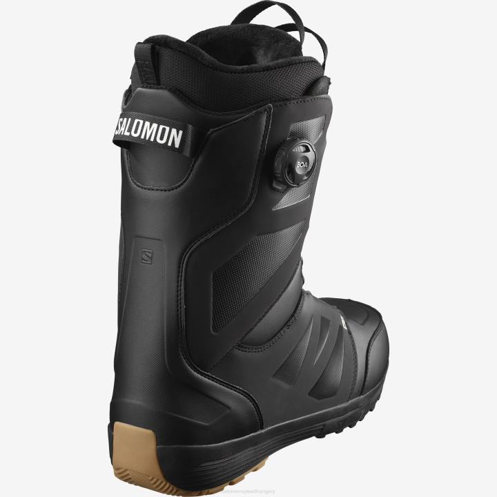 T8842954 Salomon fekete-fehér launch boa sj snowboard boot men fekete fehér