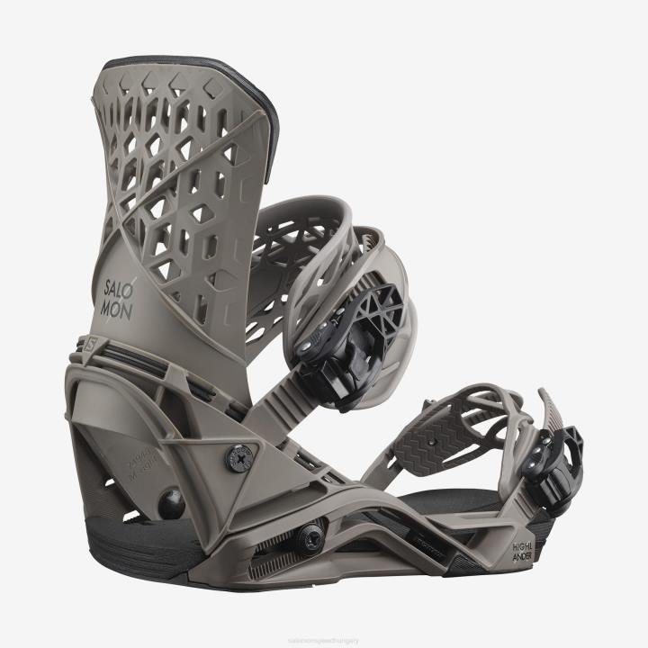 T8841400 Salomon szürke-fekete férfi snowboard kötés highlander szürke-fekete