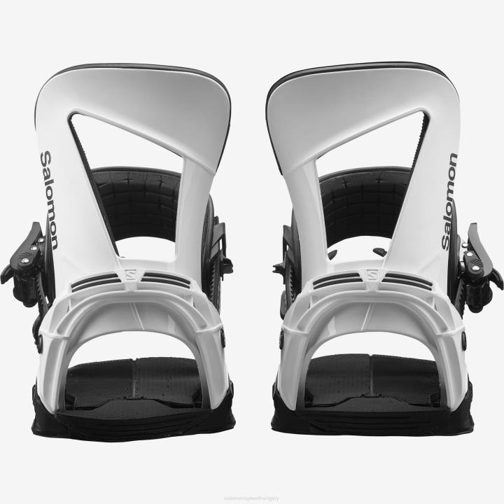 T8841403 Salomon fehér fekete férfi snowboard kötések hologram fehér-fekete