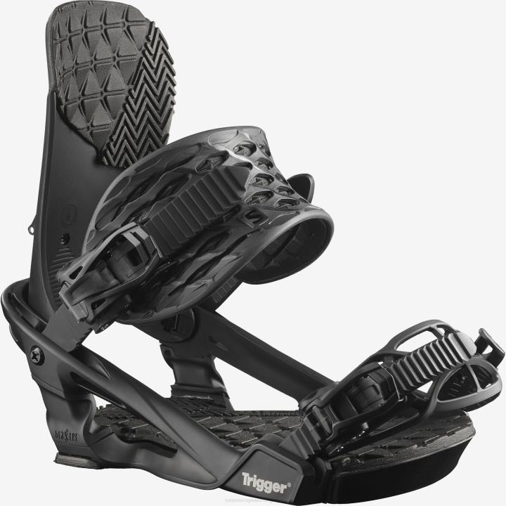 T8841414 Salomon fekete férfi snowboard kötések kiváltó fekete