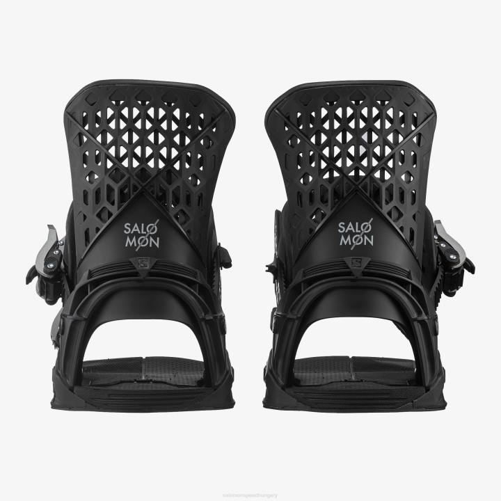 T884533 Salomon fekete highlander snowboard kötés férfi fekete
