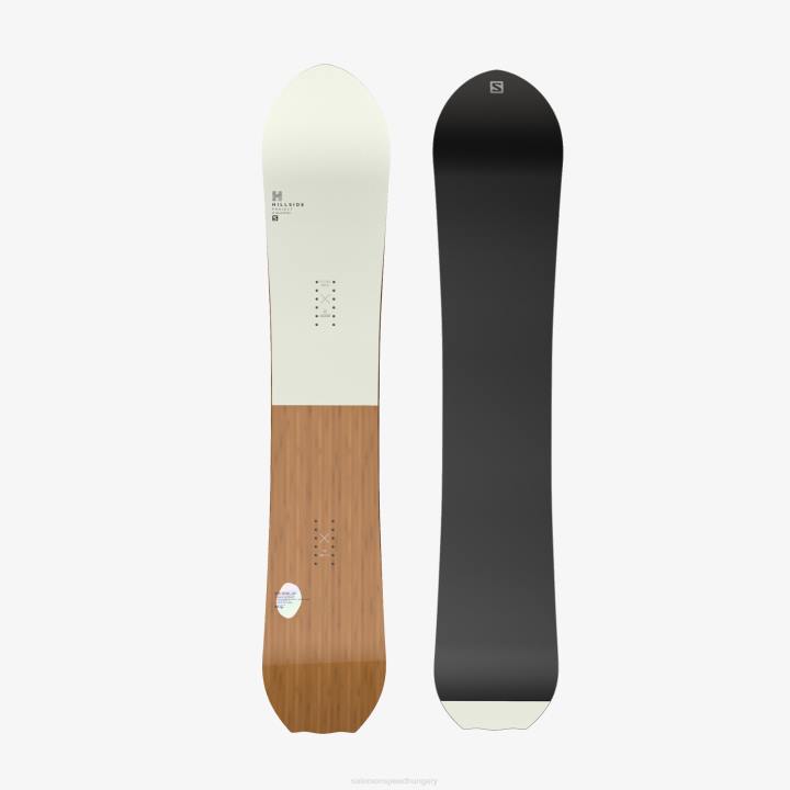 T884519 Salomon fa/fekete/fehér slimstick snowboard férfi fa