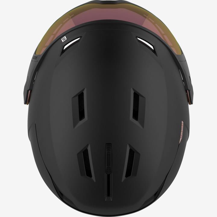 T8841291 Salomon fekete-rózsaszín arany női sisak icon lt visor sigma blk/rózsaszín fekete-rózsaszín arany