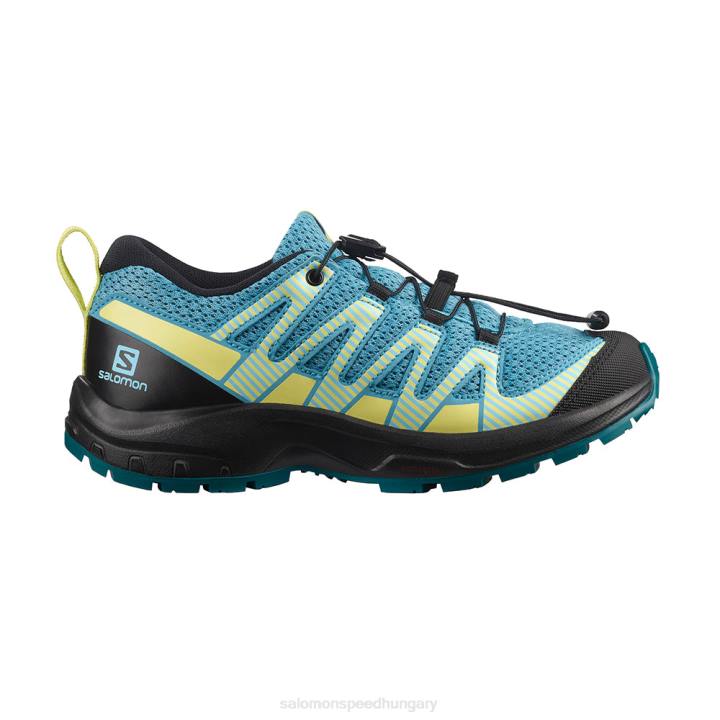 T8843706 Salomon delphinium kék-fekete xa pro v8 junior túracipő delphinium kék-fekete