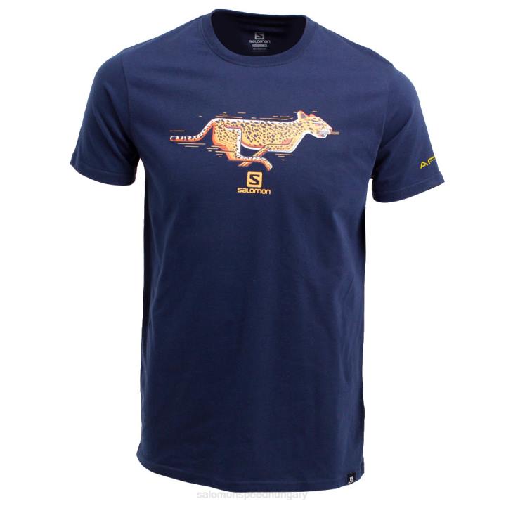 T8843740 Salomon khaki / éjszakai égbolt gyors botok ss tee b khaki/night sky