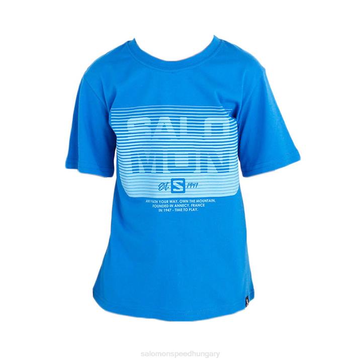 T8843761 Salomon tengeri kék tommy ss tee b tengeri kék