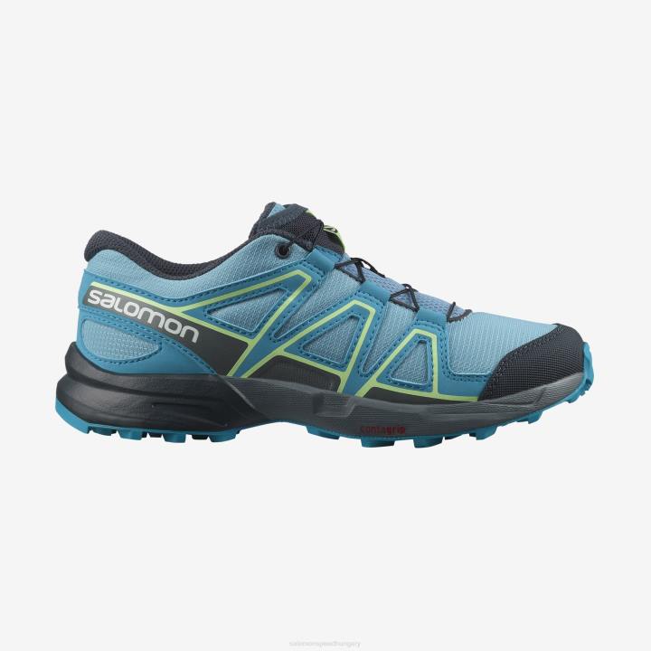 T884535 Salomon delphinium blue/viharos időjárás/indiai tinta speedcross cipő junior delphinium blue