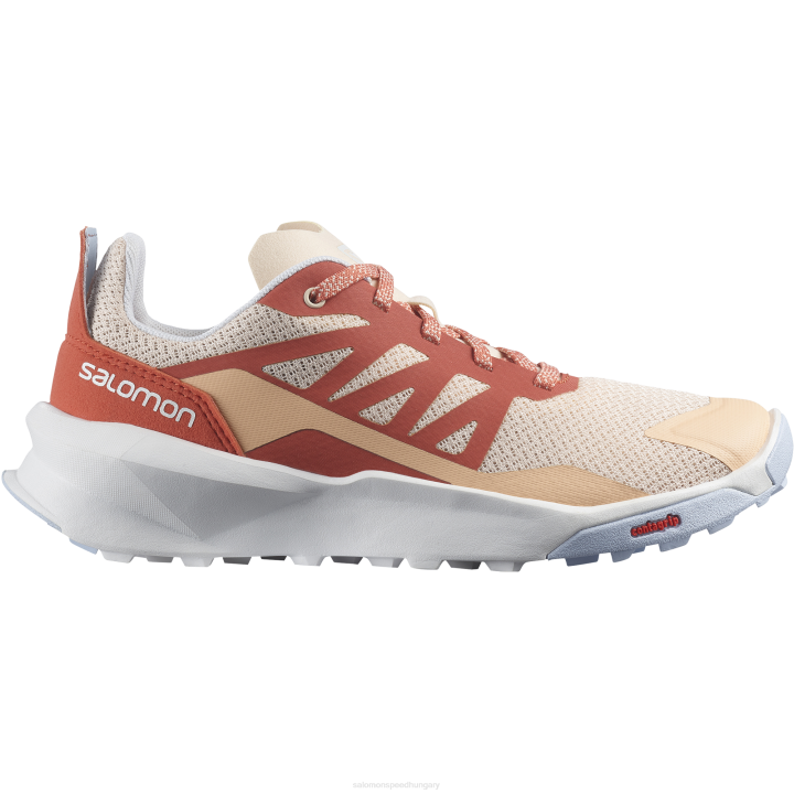 T8841987 Salomon nap csók-fehér-zen kék junior-gyerek cipő járőr nap csók-fehér-zen kék