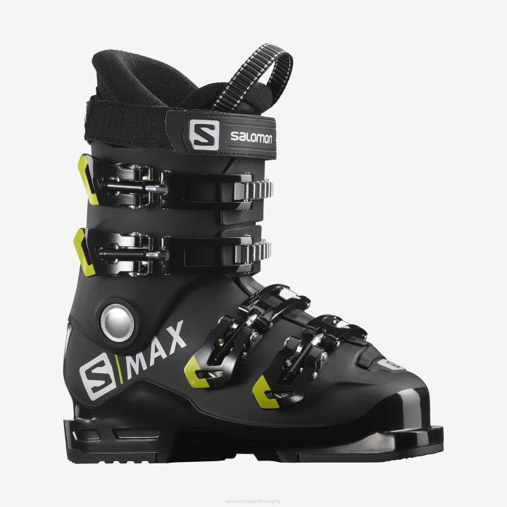 T8842242 Salomon fekete-sav zöld junior-gyerek pályás csizma s/max 60 rt sav zöld