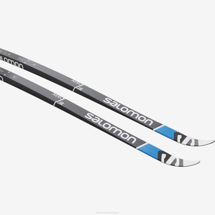 T8842040 Salomonjunior-gyerek klasszikus nordic síléc aero grip junior