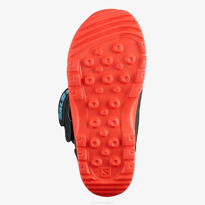 T884567 Salomon fekete/narancs whipstar snowboard csizma junior fekete