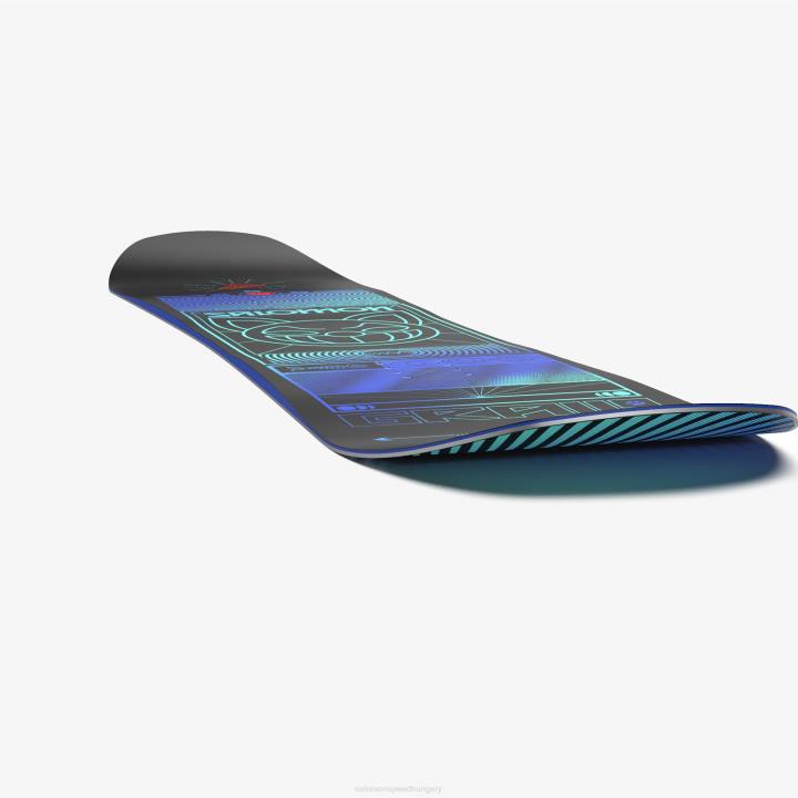T884565 Salomon fekete kék grál snowboard junior fekete