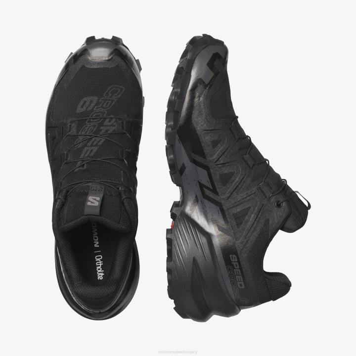 T88414 Salomon fekete/fantom speedcross 6 gtx női fekete