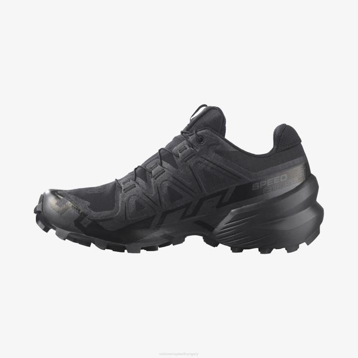 T88414 Salomon fekete/fantom speedcross 6 gtx női fekete