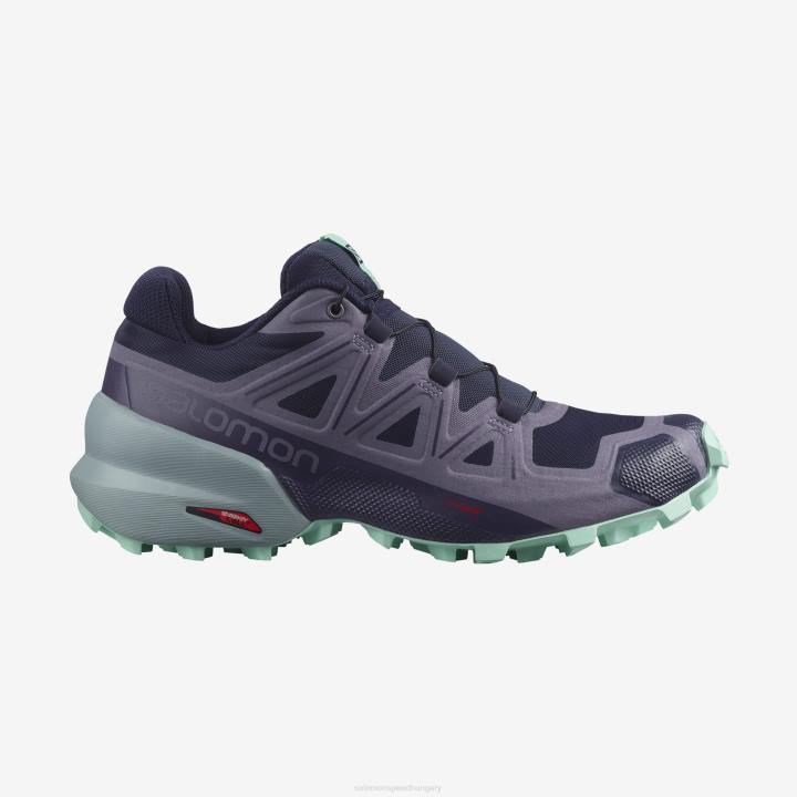 T8841544 Salomon este kék-kadét-yucca női trail futócipő speedcross 5 este blue-cadet-yucca