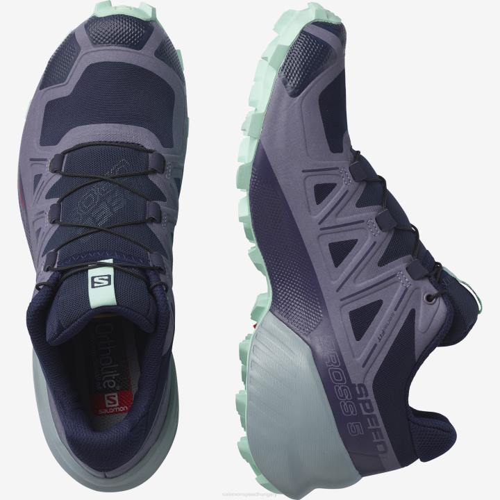T8841544 Salomon este kék-kadét-yucca női trail futócipő speedcross 5 este blue-cadet-yucca