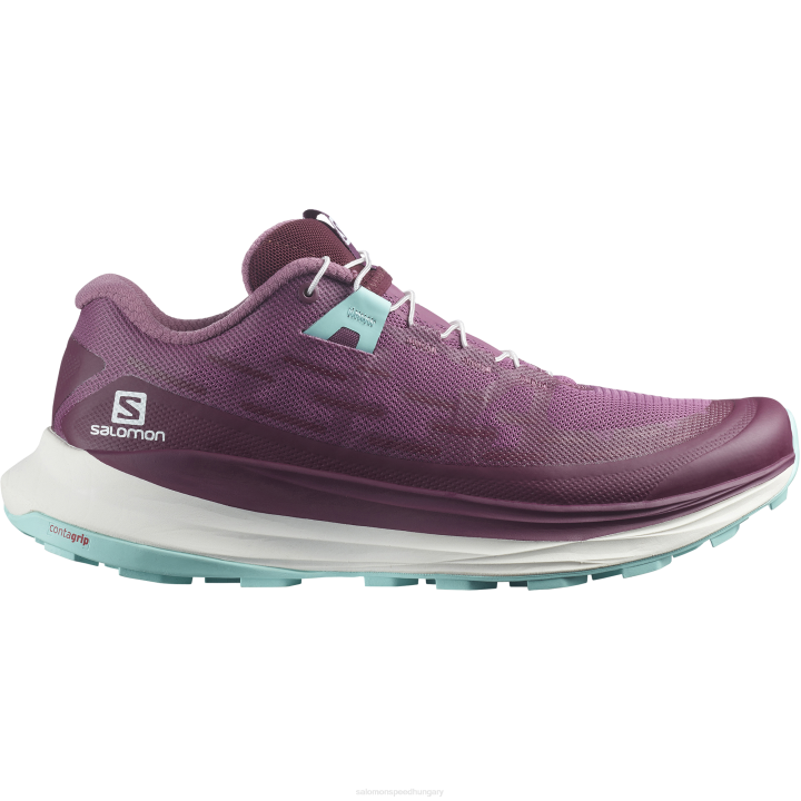 T8841546 Salomon tulipánfa-fehér-türkiz női trail futócipő ultra glide tulipánfa-fehér-türkiz